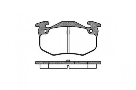 Гальмівні колодки дискові 2144.60 ROADHOUSE 214460