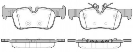 Колодки тормозные дисковые, к-кт. ROADHOUSE 2157300