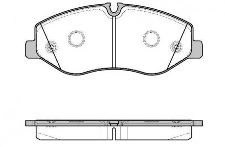 Гальмівні колодки дискові 21623.00 ROADHOUSE 2162300
