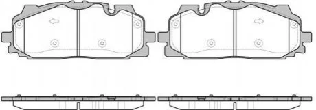 Гальмівні колодки дискові 21667.00 ROADHOUSE 2166700