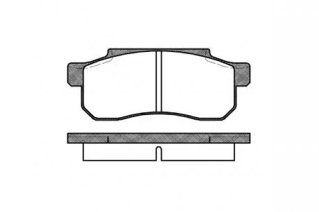 Гальмівні колодки дискові 2203.00 ROADHOUSE 220300