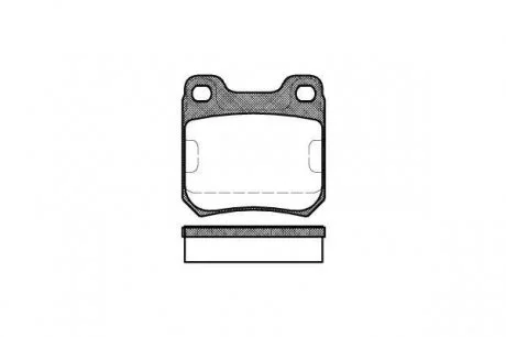 Гальмівні колодки дискові 2239.00 ROADHOUSE 223900