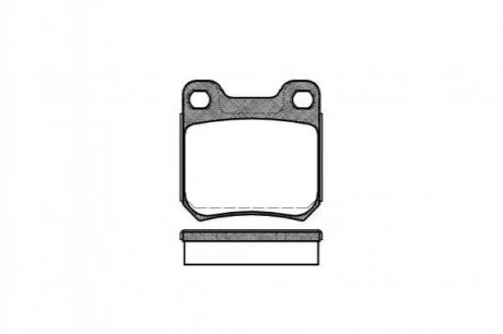 Гальмівні колодки дискові 2239.60 ROADHOUSE 223960