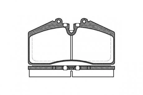 Гальмівні колодки дискові 2288.00 ROADHOUSE 228800