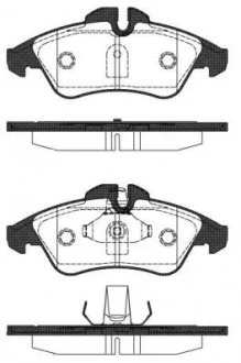 Гальмівні колодки дискові 2578.10 ROADHOUSE 257810