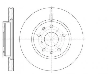 Гальмівний диск 61018.10 ROADHOUSE 6101810