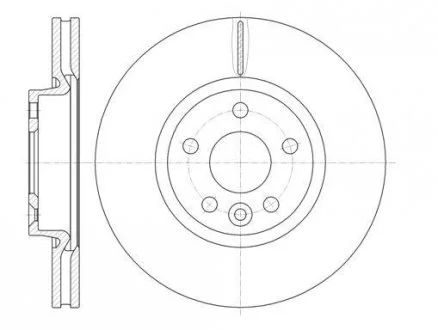 Гальмівний диск 61019.10 ROADHOUSE 6101910