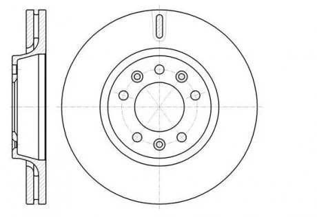Гальмівний диск 61052.10 ROADHOUSE 6105210