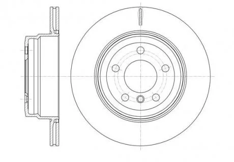 Гальмівний диск 61287.10 ROADHOUSE 6128710