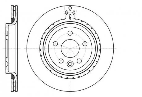 Гальмівний диск 61305.10 ROADHOUSE 6130510