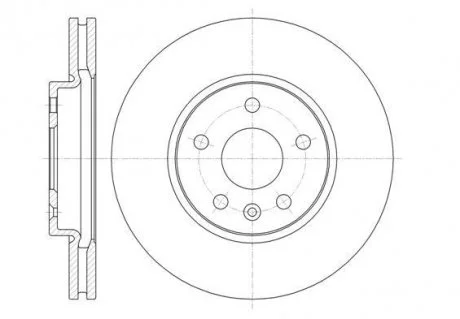 Гальмівний диск 61313.10 ROADHOUSE 6131310