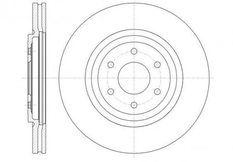 Гальмівний диск 61348.10 ROADHOUSE 6134810