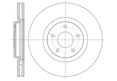 Гальмівний диск 61349.10 ROADHOUSE 6134910