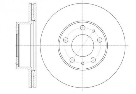 Тормозной диск ROADHOUSE 6135110