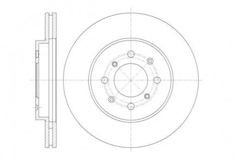 Гальмівний диск 61357.10 ROADHOUSE 6135710
