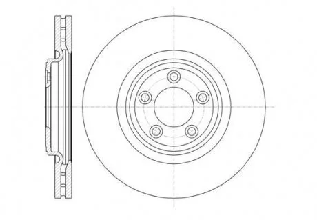 Тормозной диск ROADHOUSE 6137410