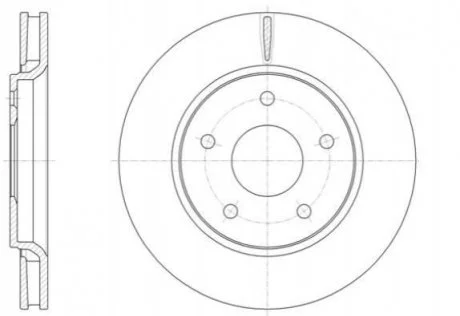 Гальмівний диск 61393.10 ROADHOUSE 6139310