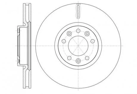 Гальмівний диск 61472.10 ROADHOUSE 6147210