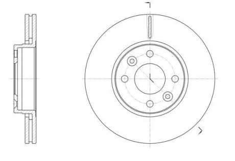 Гальмівний диск 61474.10 ROADHOUSE 6147410