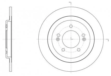 Гальмівний диск 61506.00 ROADHOUSE 6150600