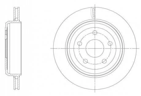 Гальмівний диск 61513.10 ROADHOUSE 6151310