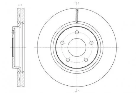 Гальмівний диск 61580.10 ROADHOUSE 6158010