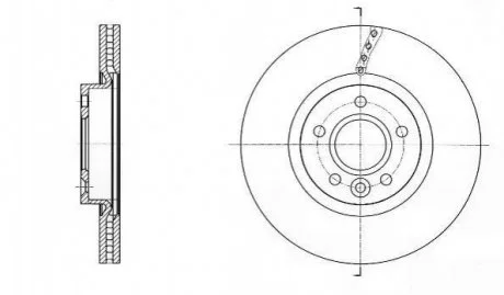 Гальмівний диск 61589.10 ROADHOUSE 6158910