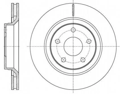Гальмівний диск 61610.10 ROADHOUSE 6161010