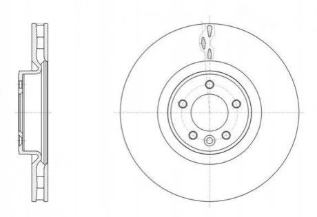 Тормозной диск ROADHOUSE 6161110