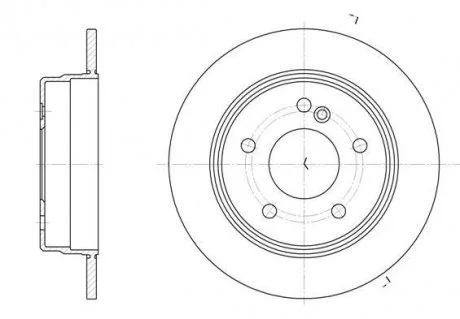 Гальмівний диск 6193.00 ROADHOUSE 619300