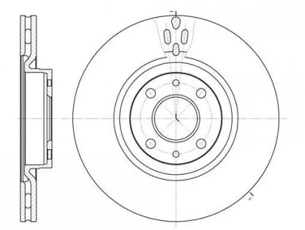 Гальмівний диск 6316.11 ROADHOUSE 631611