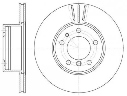 Гальмівний диск 6348.10 ROADHOUSE 634810