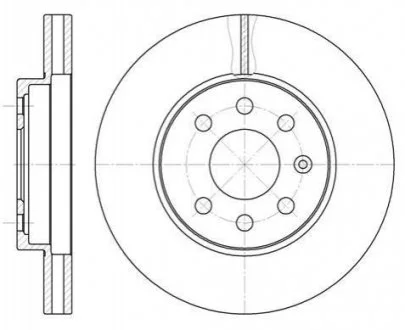 Гальмівний диск 6573.10 ROADHOUSE 657310