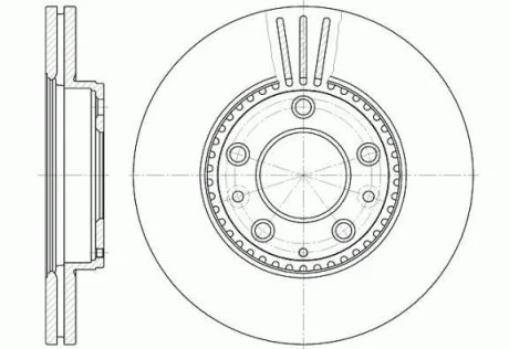 Гальмівний диск 6673.10 ROADHOUSE 667310