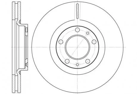 Гальмівний диск 6693.10 ROADHOUSE 669310