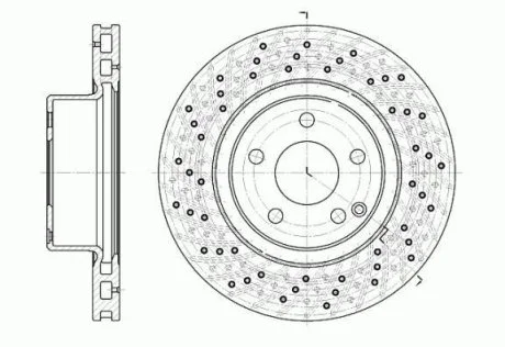 Гальмівний диск 6817.10 ROADHOUSE 681710
