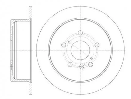 Тормозной диск ROADHOUSE 691100