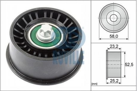 Ролик направляючий EVR55373 RUVILLE 55373