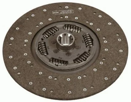 Диск зчеплення 16S-151 ZF під первинний вал 51 мм 1878 008 030 SACHS 1878008030