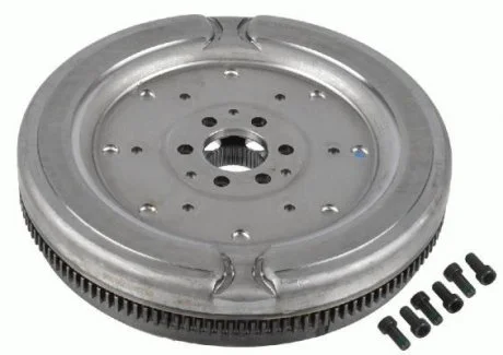 Двомасовий маховик коробка передач з подвійним зчепленням/6-ступенева AUDI A3, TT SEAT LEON VW EOS, GOLF PLUS V, GOLF V, JETTA III, PASSAT B6, TOURAN 1.4/1.4CNG/2.0 09.04-08.15 SACHS 2295000506