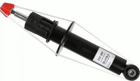 Амортизатор задній SACHS 316 285