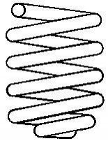 Пружина ходової частини SACHS 996 343