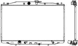 Радиатор системы охлаждения SAKURA 30711011
