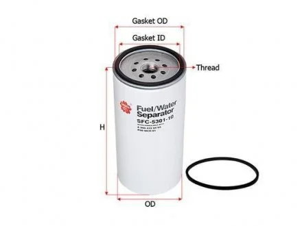 Фильтр топливный SAKURA SFC530110 (фото 1)