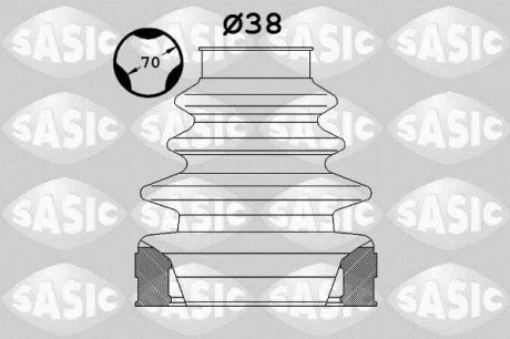 Пыльник ШРУСа SASIC 1900012