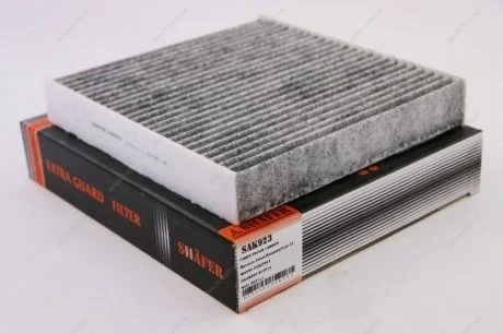 Фільтр салону Renault Logan, Sandero, Clio, 12-, вугільний SHAFER SAK923