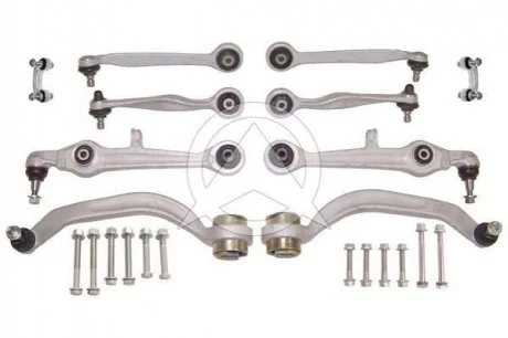AUDI К-кт рычагов+тяги стаб.+наконечн. AUDI A4 /комплект/ SIDEM 37876