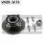 Підшипник колеса,комплект SKF VKBA 3674 (фото 1)