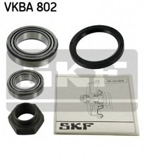 Підшипник колеса,комплект SKF VKBA 802 (фото 1)