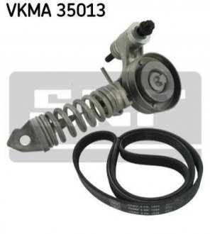 Комплект поліклиновий (ремінь+ролики) SKF VKMA 35013 (фото 1)